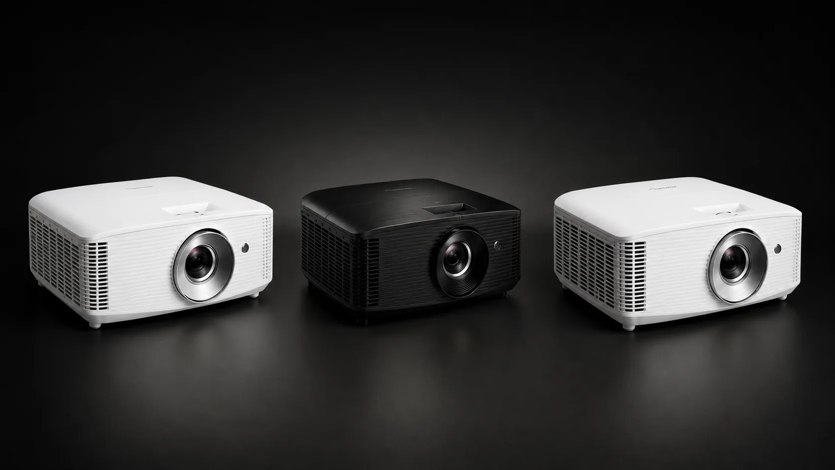 Conceptual visualization of the Optoma projector lineup